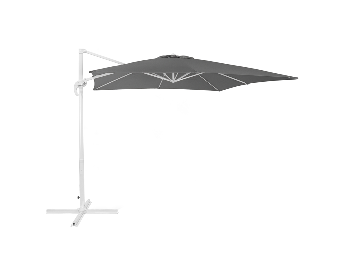 Guarda-sol Lateral 250 Cm Monza Cinzento Escuro