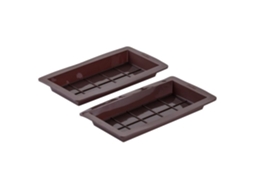 Duas Formas De Silicone Para Tabletas De Chocolate De Dubaí Zenker Special Creative