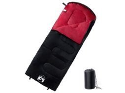 Conjunto 1 Saco-cama Vidaxl Vermelho Tecido (220 X 83 Cm)