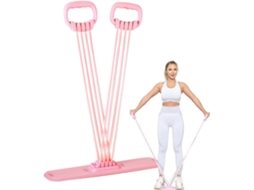 Corda De Tração Com Pedal Para Os Pés, Faixa Elástica Resistência Yoga E Fitness | Extensor Portátil Ajustável