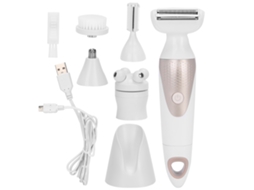 2026 depilador Eléctrico 5 em 1 para Carga Usb Recortador de Sobrancelhas Cabelo Nasal Escova de Limpeza Facial