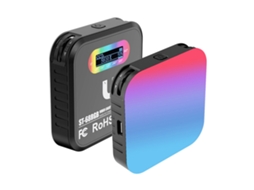 2026 luz Led Rgb Mini para Videoconferência, Clip para Laptop e Telefone Móvel (iphone)