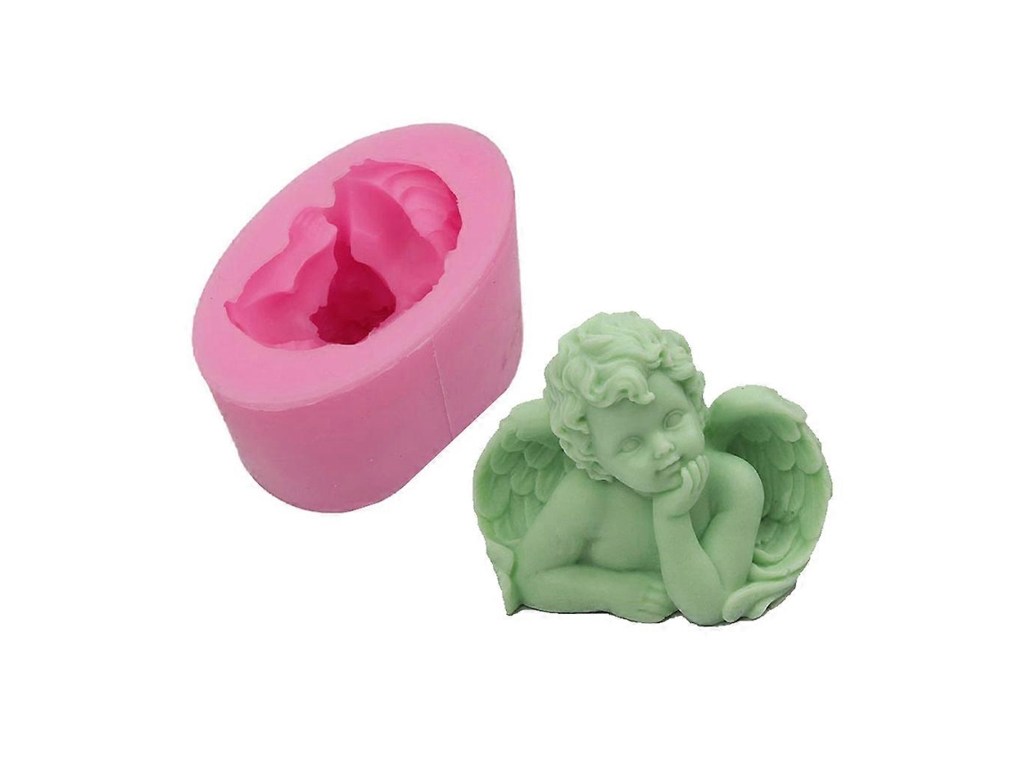Molde De Silicone Em Formato De Anjo Para Mousse, Fondant, Borda De Bolo, Molde De Chocolate, Utensílios De Decoração De Bolos, Acessórios De Cozinha