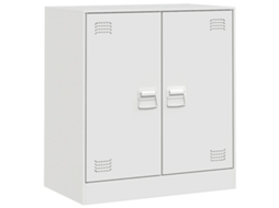 Sideboard, Sideboards Vidaxl Branco Aço (n/a)
