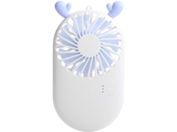 Ventilador De Bolso Usb Portátil Veado Branco*