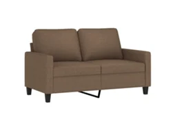 2-seater Sofa, 2-seater Sofas Vidaxl Marrom Tecido (n/a)