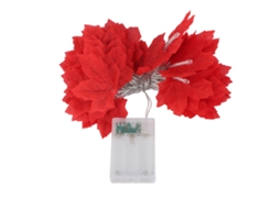 Luzes Fio Folhas de Bordo 4m 40 LEDs Decorativas Natal Halloween MARCA