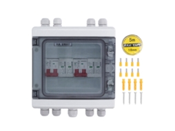 Caixa Solar Dc500v 2 Entradas Saídas 32a Ip65 S/MARCA