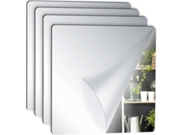 Azulejos Espelhados Autoadesivos Modernos | Azulejos Para Sala De Estar, Quarto, Banheiro E Cozinha