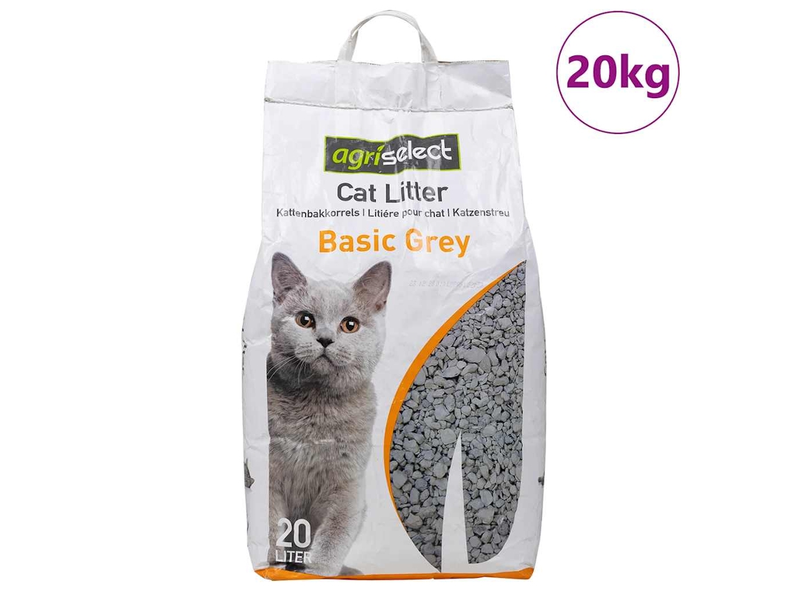 Vidaxl Areia Para Gato Com Fragrância De Pó Para Bebé Bentonite 20l