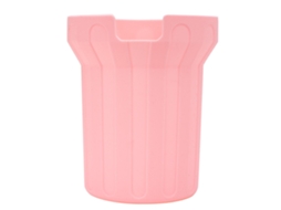 Capinha de Silicone para Copo Anti ruído Anti deslizante Rosa
