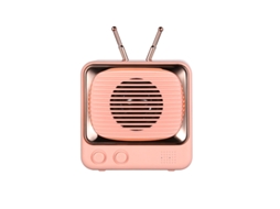 Coluna Bluetooth Ydcy Speaker0120H10 Cor de Rosa