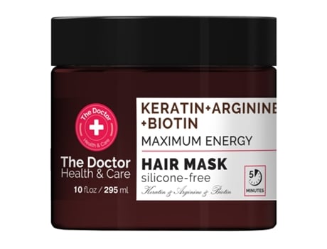 Ampola Capilar Fortalecedora Com Queratina Arginina Biotina, 295ml. The Doctor