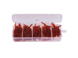 Isca de Silicone Lifelike Grub 4cm 150pcs