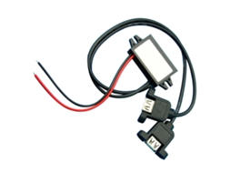Laxiscreed Módulo De Conversão Dc Step-down 12v Para 5v Com Saída Usb Dupla