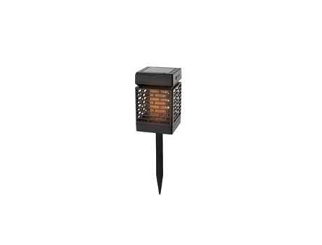 Estaca De Jardim Solar Led Mata Insetos Alata 5w 1600 1800k Ip44 Navelis