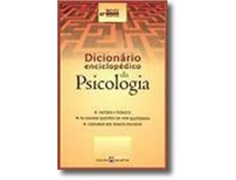Livro Dicionário Enciclopédico da Psicologia .