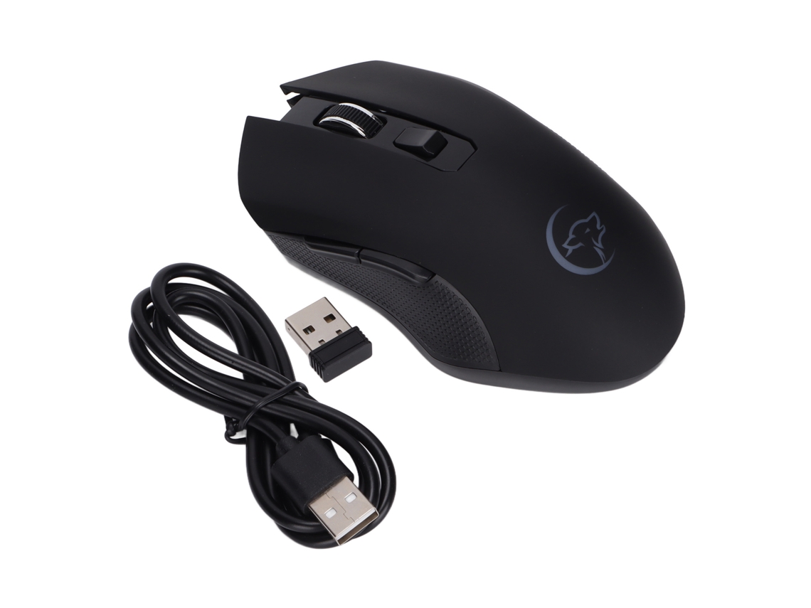 Mouse Sem Fio Recarregável Usb Com Mute