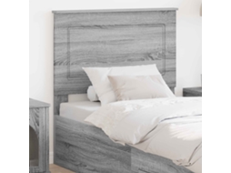 Vidaxl Cabeceira Sonoma Cinza 100 Cm Madeira Engenheirada