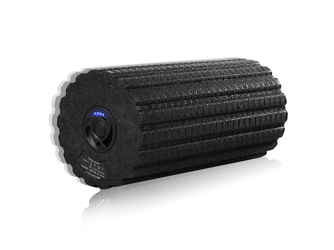 2026rodillo De Espuma Vibracional Recargable 4 Velocidades Para Masaje Y Recuperación Muscular Gimnasia Yoga Pilates Alivio Dolor Espalda Cuello