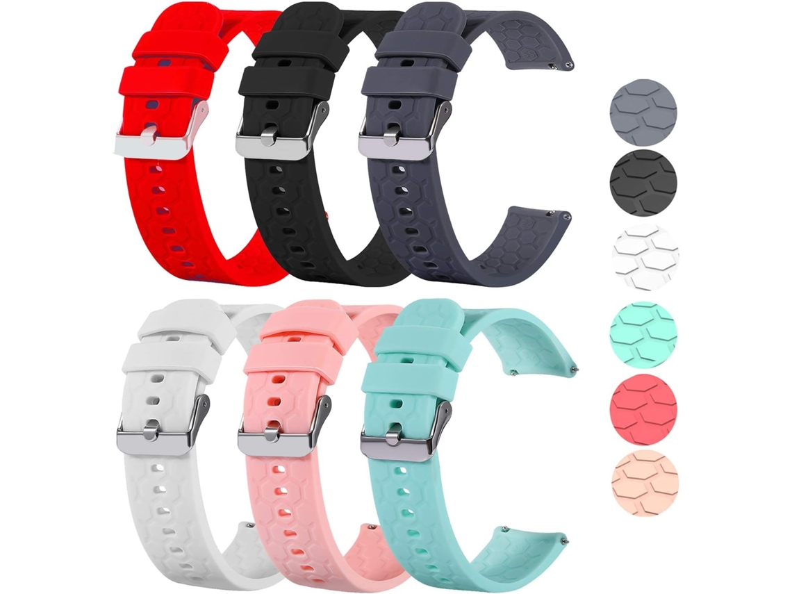 Compatível Com A Pulseira Do Relógio Wwzzey, De Silicone Macia Para