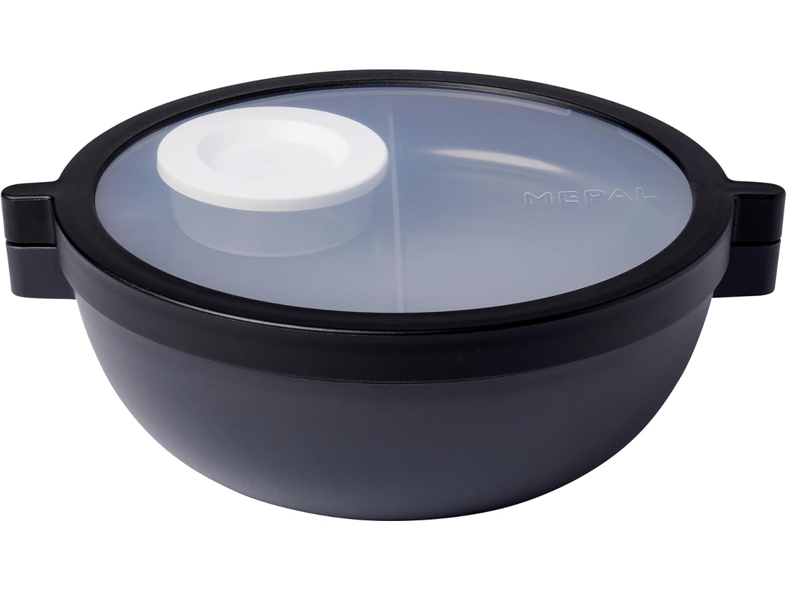 Bento Bowl Vita Lancheira Com Compartimentos Tampa E Bandeja Extras Para Molho Marmita Bento Gokoco