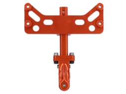 Suporte De Gancho De Reboque Ajustável Em Liga De Alumínio Para Carro Rc Scx6 1/6 Laranja