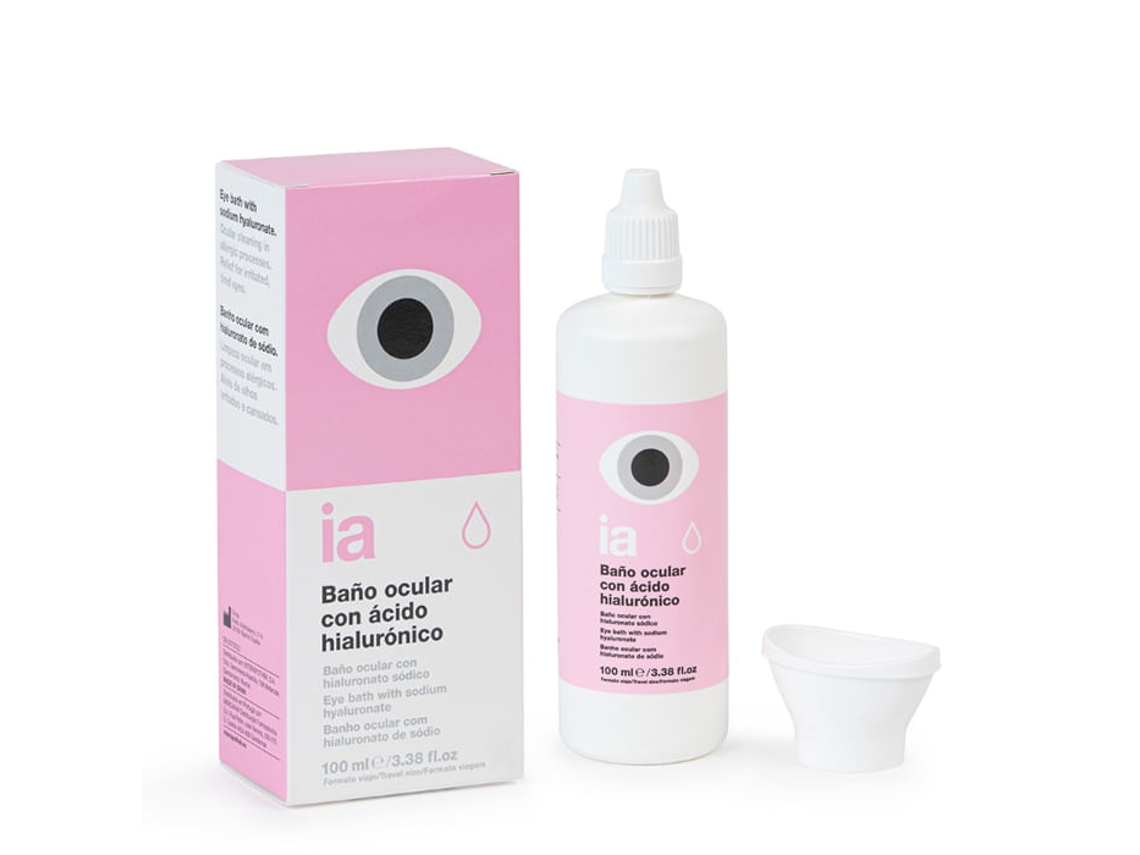 Banho Ocular Com Ácido Hialurónico 100ml Interapothek