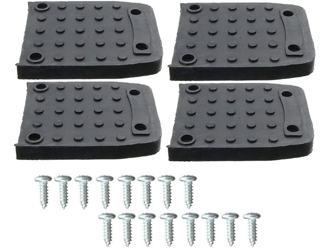 Kit De Substituição Com 4 Peças Almofadas Antiderrapantes Para