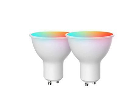 Conjunto de 2 Lampadas Led BROADLINK Inteligentes Bluetooth Gu10