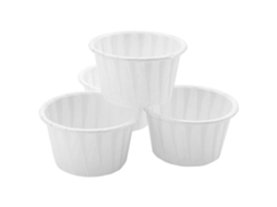 Conjunto De 100 Copos Papel Para Depilação Facial, Removedor Pelos Do Nariz E Rosto, Recipiente Cera Derretida, Bandeja Biscoitos, Tigela De