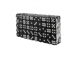 2026 dados de Seis Caras, 100 Unidades Material Acrílico, Precio Asequible, 1x1x1 Cm Vit
