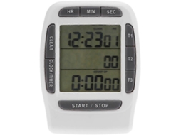 Temporizador De Cozinha De Três Canais Adequado 2025, Temporizador Digital Portátil Multicanal De 3 Canais Lcd, Temporizador Preciso Slowmoose
