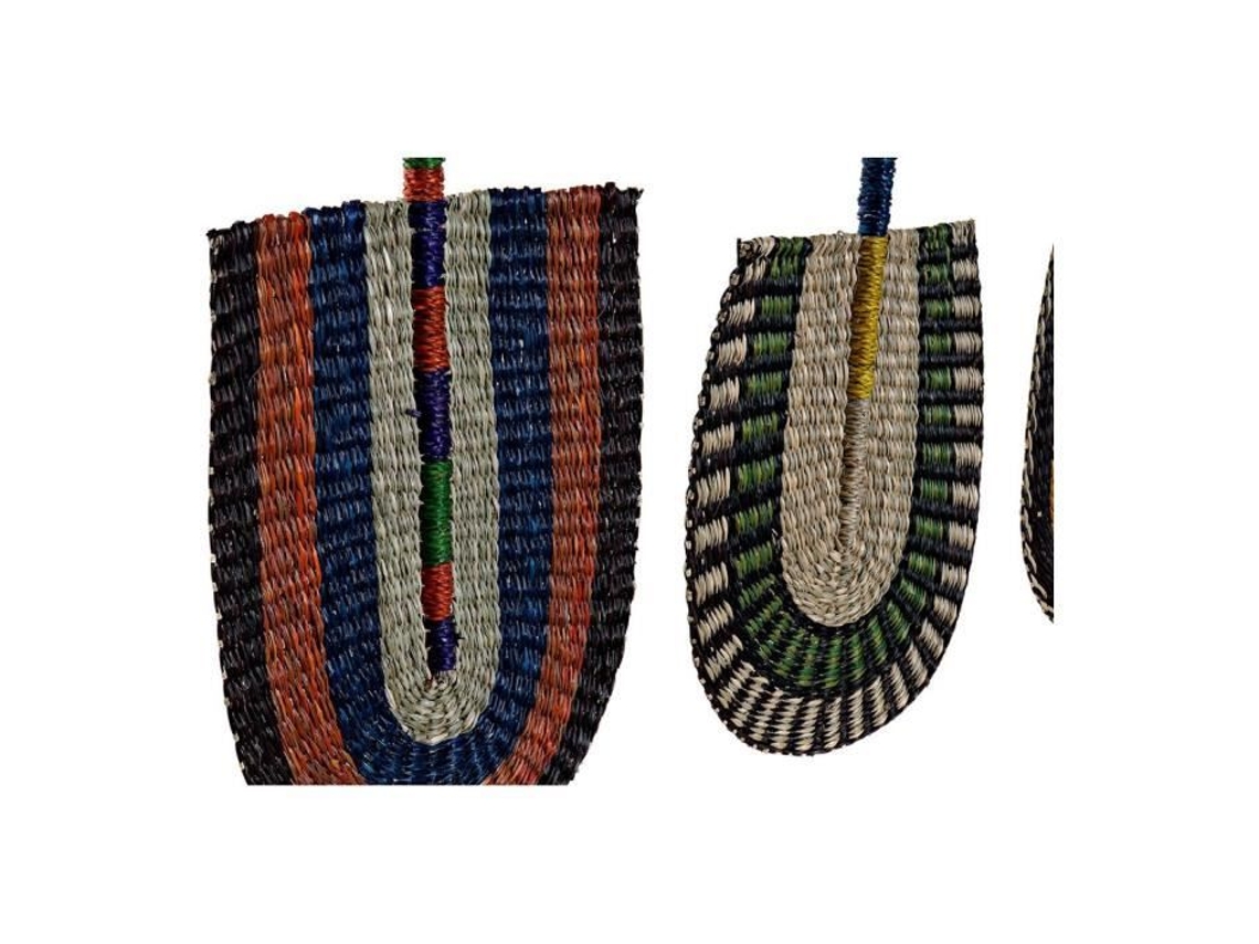 Peça Decorativa DKD HOME DECOR Seagrass (46x1x26 cm - 4 Pcs)