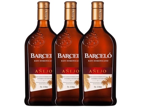 Rum BARCELÓ Barceló Añejo (0.7 L - 3 unidades)