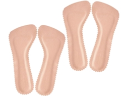 2 Pares De Palmilhas Invisíveis Antiderrapantes Para Sandálias Salto Alto, Com Suporte E Almofadas De Gel Para A Parte