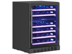 Refrigerador de Vinhos com Dupla Temperatura, Capacidade para 46 Garrafas ZENCORE SERVICES (518 °c)