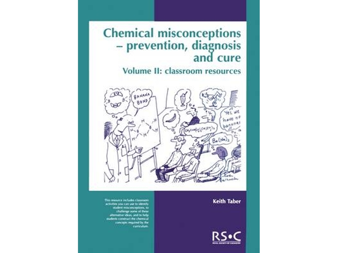 Livro Chemical Misconceptions de Keith Taber (Inglês)