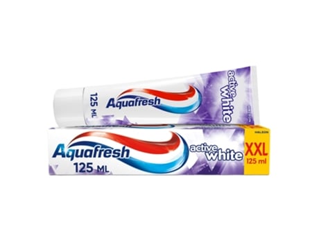 Active White Toothpaste, 125ml Professional Whitening Formula For Daily Oral Care Aquafresh