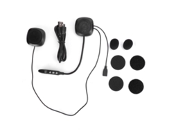 Aetheria fone de Ouvido Bluetooth 5.0 para Capacete de Moto com Microfone Hands free Estéreo Hifi