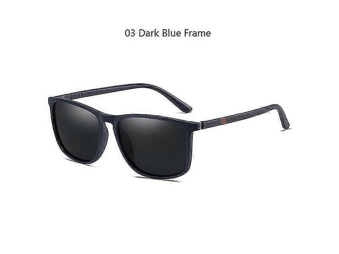 Óculos De Sol Polarizados Vintage Quadrados De Luxo Para Homens E Mulheres, Moda Viagem, Direção, Antirreflexo, Óculos De Sol Masculinos Tr90 Uv400e2