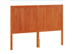 Headboard, Headboards Vidaxl Marrom Madeira De Pinho (155.5  X  100 Cm)