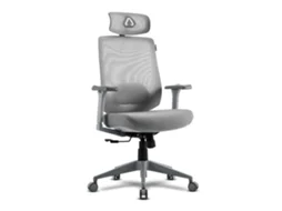 Cadeira de Escritório Ergonómica ALPHA GAMER Stella (Cinzento)