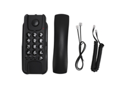 Telefone de Parede com Fio LAXISCREED Preto Ajustável