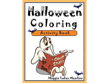 Livro Halloween Coloring Activity Book De Maggie Lakes Meadow (inglês)