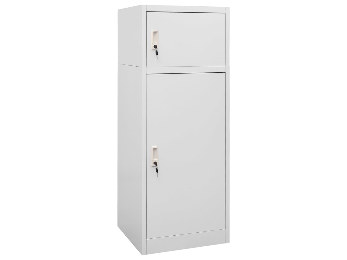 Saddle Cabinet, Saddle Cabinets Vidaxl Cinzeto Aço (53 X 53 X 140 Cm)