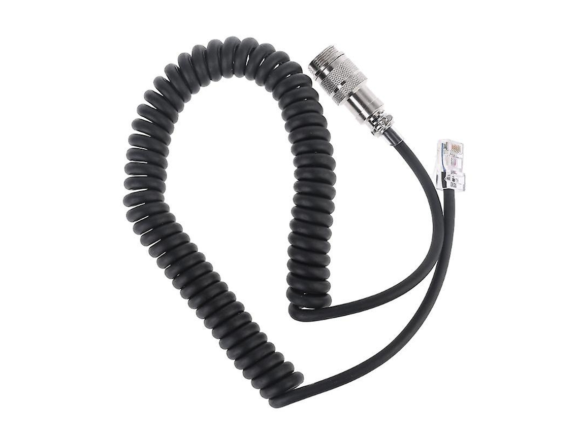 Adaptador De Cabo Microfone Com Conector Modular 8 Pinos Para Rj-45 Microfones Yaesu Md-200, Md-100, M-1, M-100, Ft-450, Ft-900 E-aquaforge