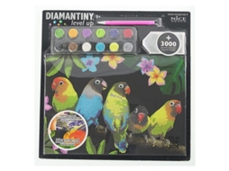 Perlitas De Manualidades Diamantiny Level Up Mosaico De Aves