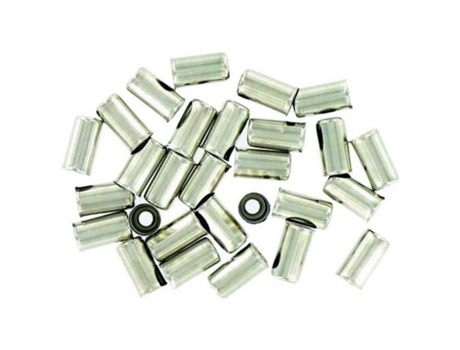 Var Bottle Of 100 Plastic Cable Housing Ferrules