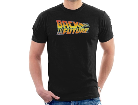 T-shirt De Mulher Zmdecqnb Back To The Future Classic Movie Logo Algodão Branco (l)